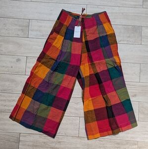 Frida pants Rujuta Sheath plaid multichex